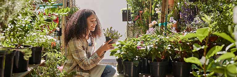 Small space gardening